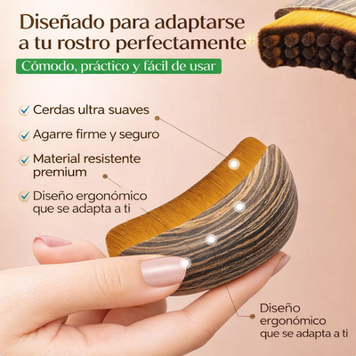 Cepillo Facial para drenaje linfatico