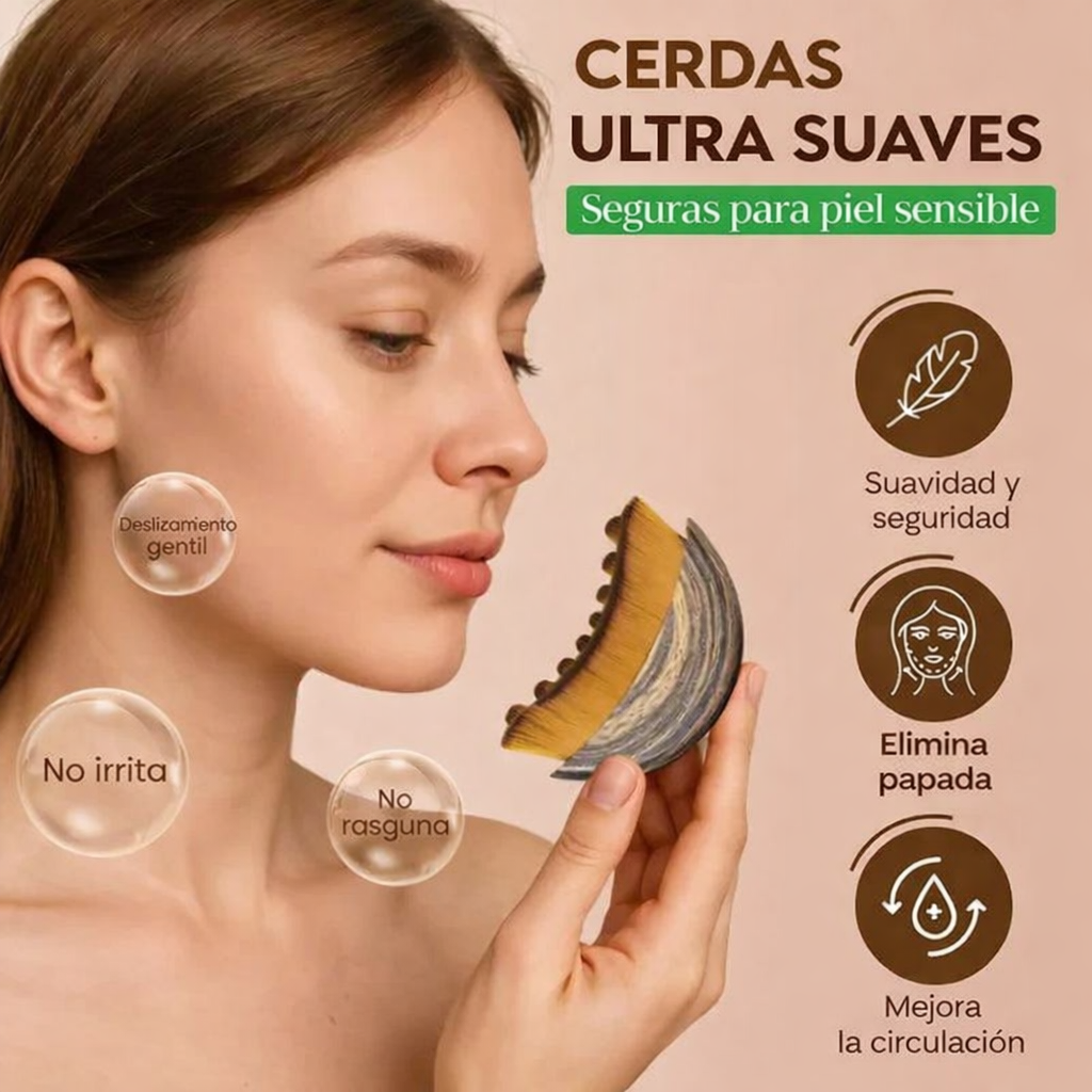 Cepillo Facial para drenaje linfatico