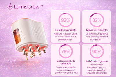 LumisGrow™ Tecnología EMS + Aceite Capilar Rejuvenecedor