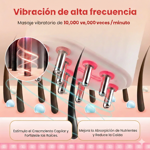 LumisGrow™ Tecnología EMS + Aceite Capilar Rejuvenecedor